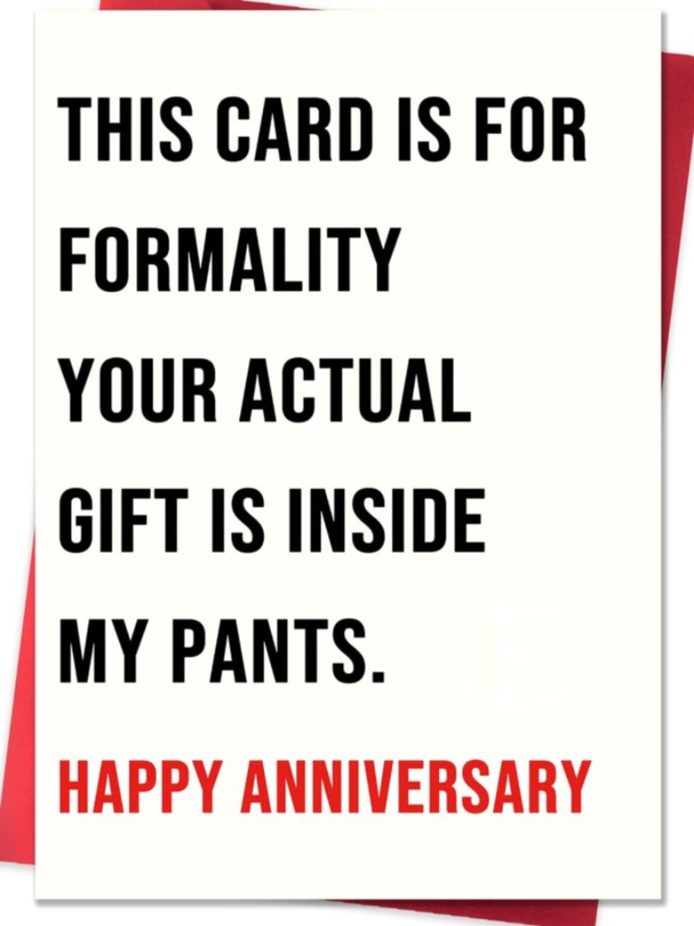 Funny Anniversary Greeting Card